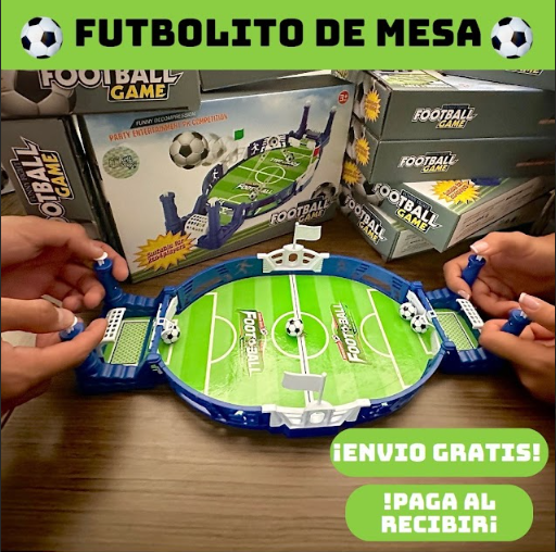 Juego Futbolito Mesa Hogar 